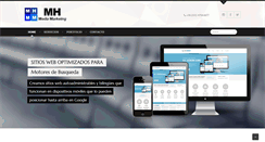 Desktop Screenshot of mhmediamarketing.com